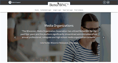 Desktop Screenshot of betternewspapercontest.com