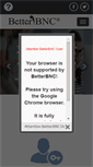 Mobile Screenshot of betternewspapercontest.com